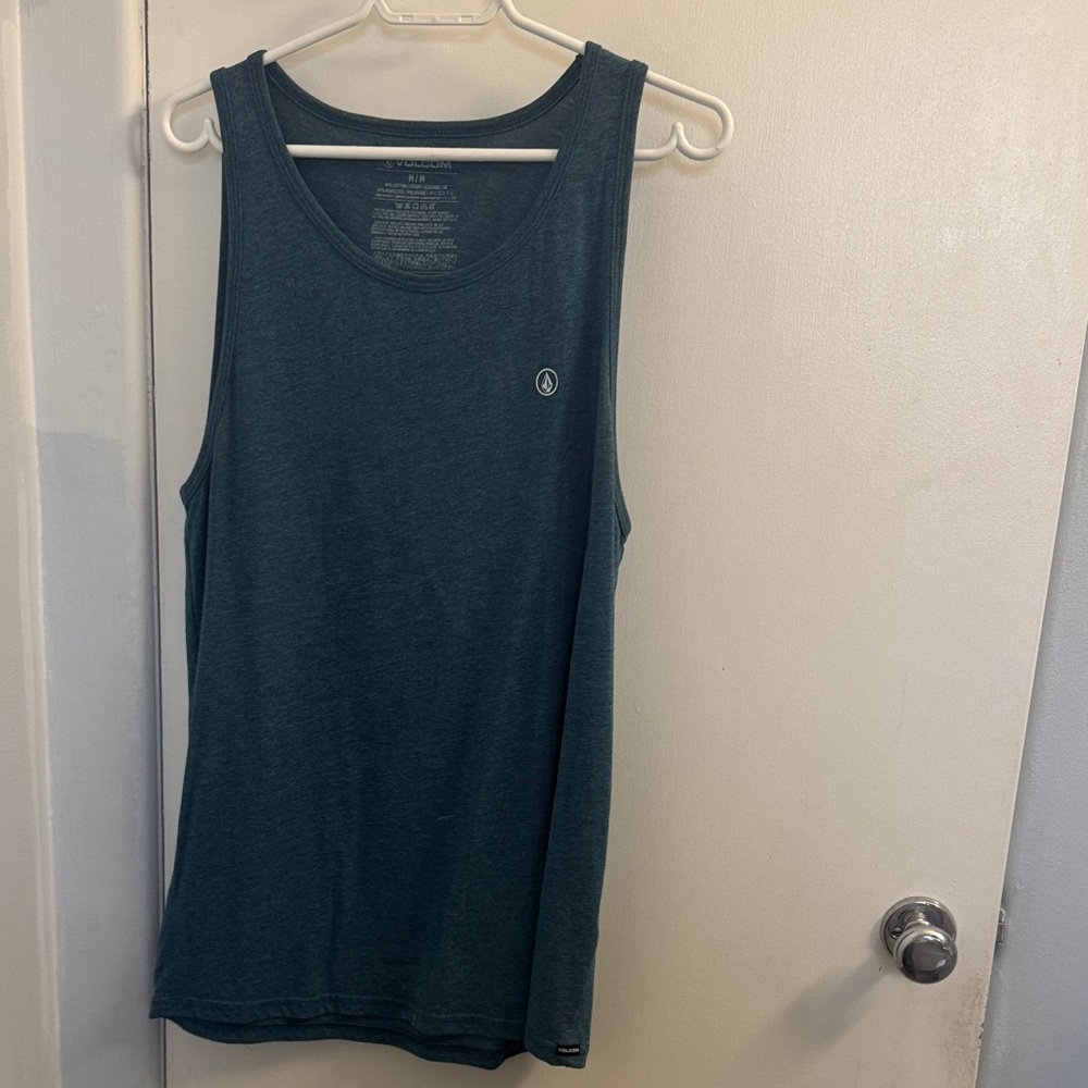 Volcom Men's Blue Tank Top